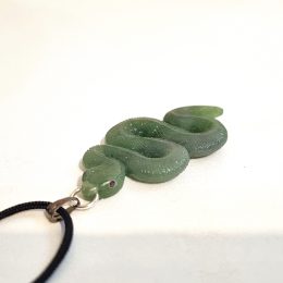 Snake Pendant from Jade