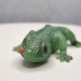 Jade sculpture Gecko