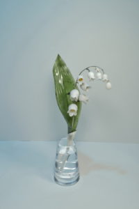 LILY OF THE VALLEY    flower in faberge style