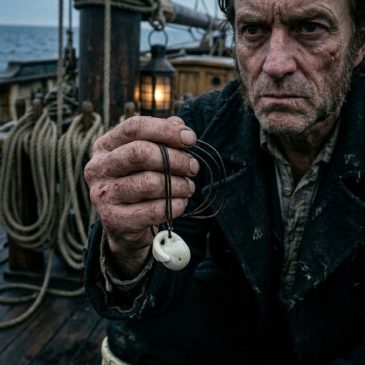 Captain Ahab clenched the white jade pendant. The Moby Dick craving was detailed, cool to the touch. #MobyDick #CaptainAhab #Jad…