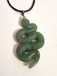 Jade pendants 42 Snake Pendant from Jade.
